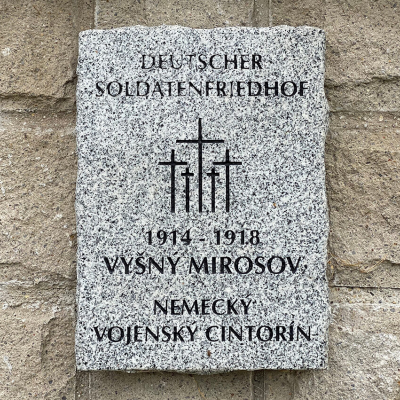 Vojenský cintorín Vyšný Mirošov2