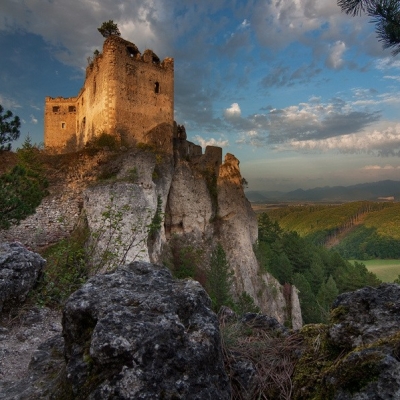 Zrúcanina hradu Lietava3