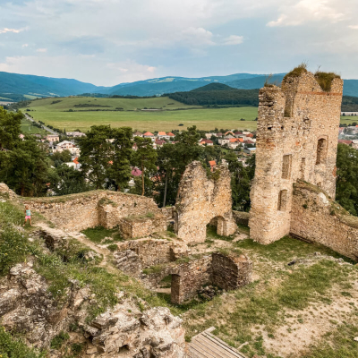 Zrúcanina hradu Divín9