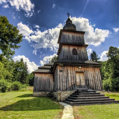 Drevený kostolík Dobroslava4