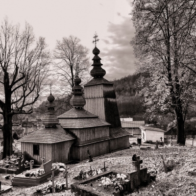 Drevený kostolík Hunkovce3