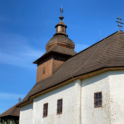 Drevený kostolík Kalná Roztoka4